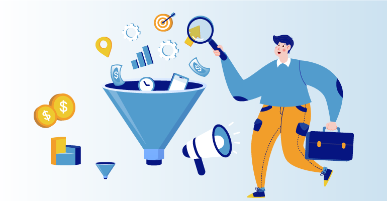 Embudo de ventas vs ciclo de vida. Etapas, tipos y ejemplos